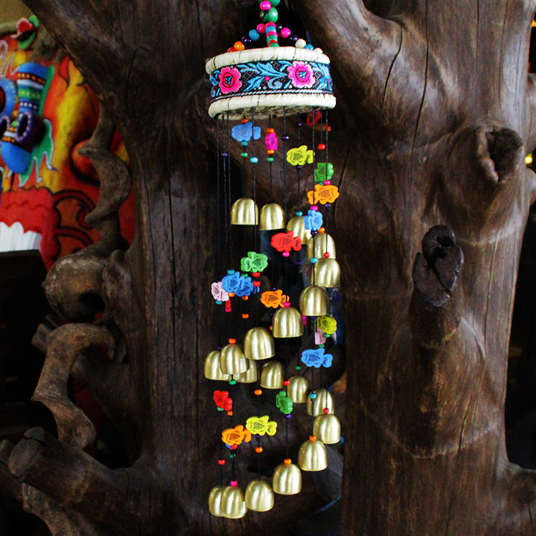 Premium Home Wind Chime Decoration - Soothing Garden Sound Ornament