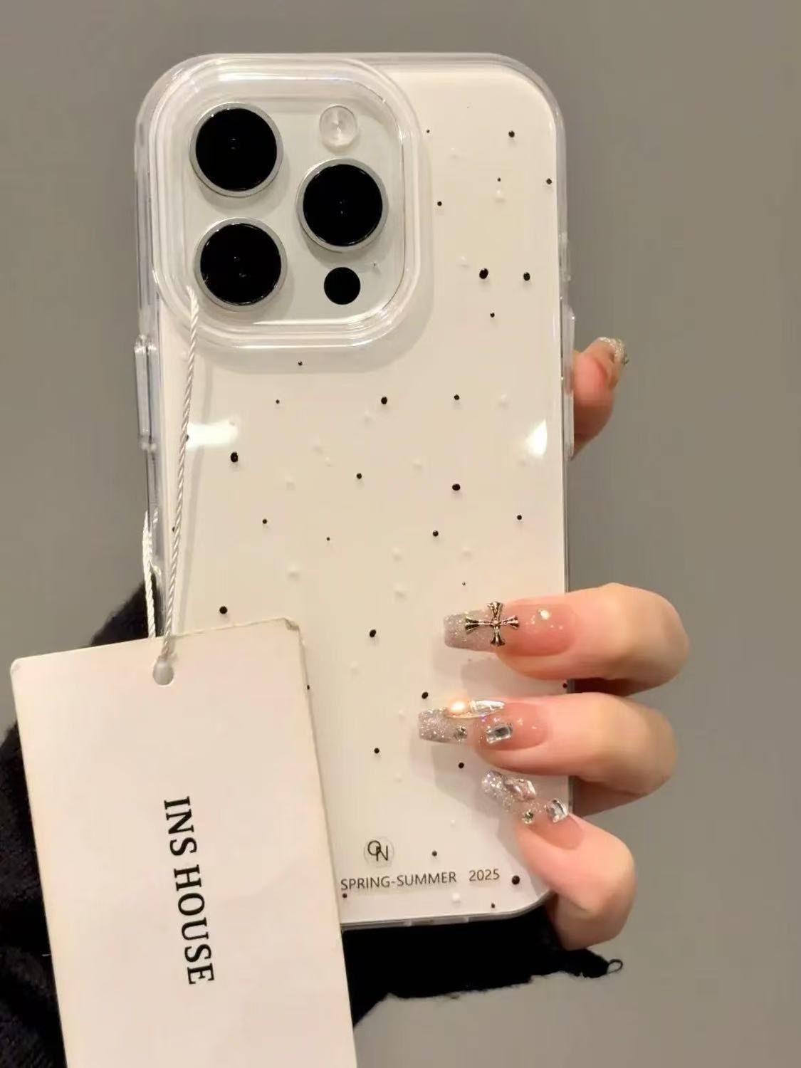 Artistic Paint Splash iPhone Case - Creative Design Protection