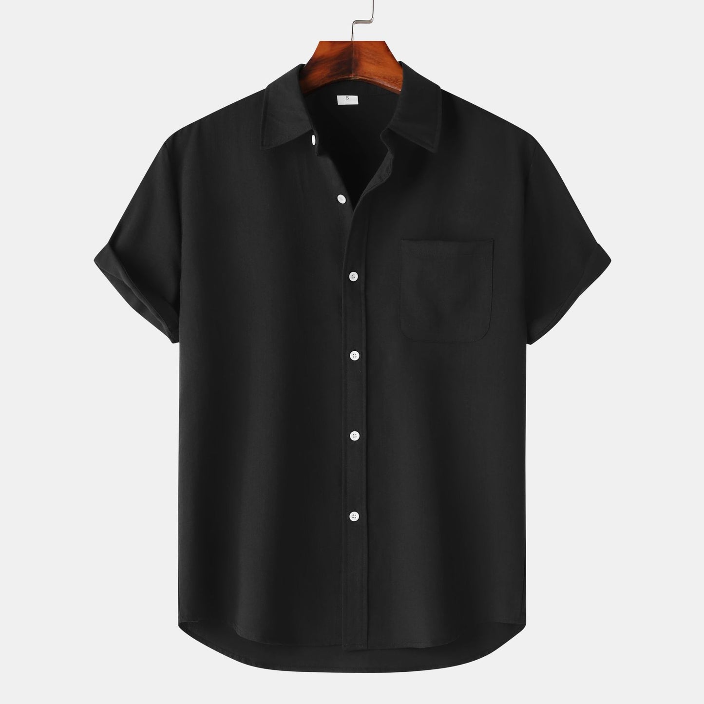 Men's Premium Linen Shirt - Breathable Long Sleeve Design