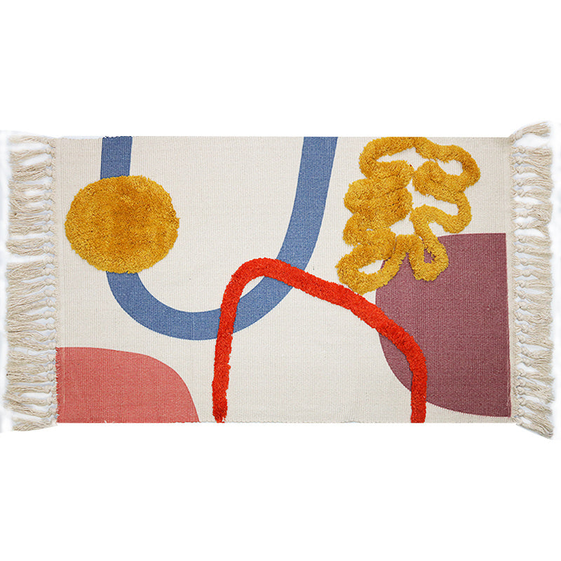 Indoor new Chinese simple bed front cushion