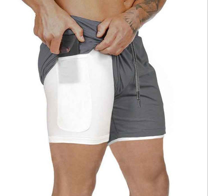 Men's Pocket Compression Shorts - Athletic Performance Shorts