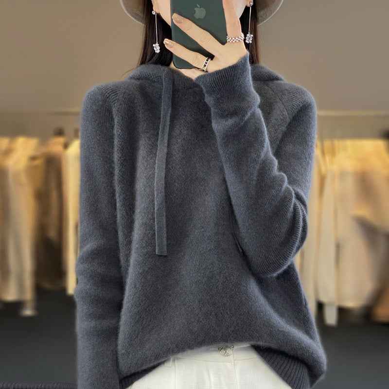 Women's Casual Hooded Sweater