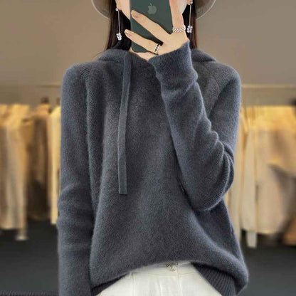 Women's Casual Hooded Sweater