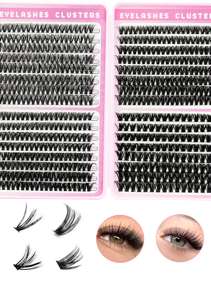3D False Eyelashes, Multi-layered, Realistic, Soft And Comfortable, Natural Nude Makeup - DropOnline.co