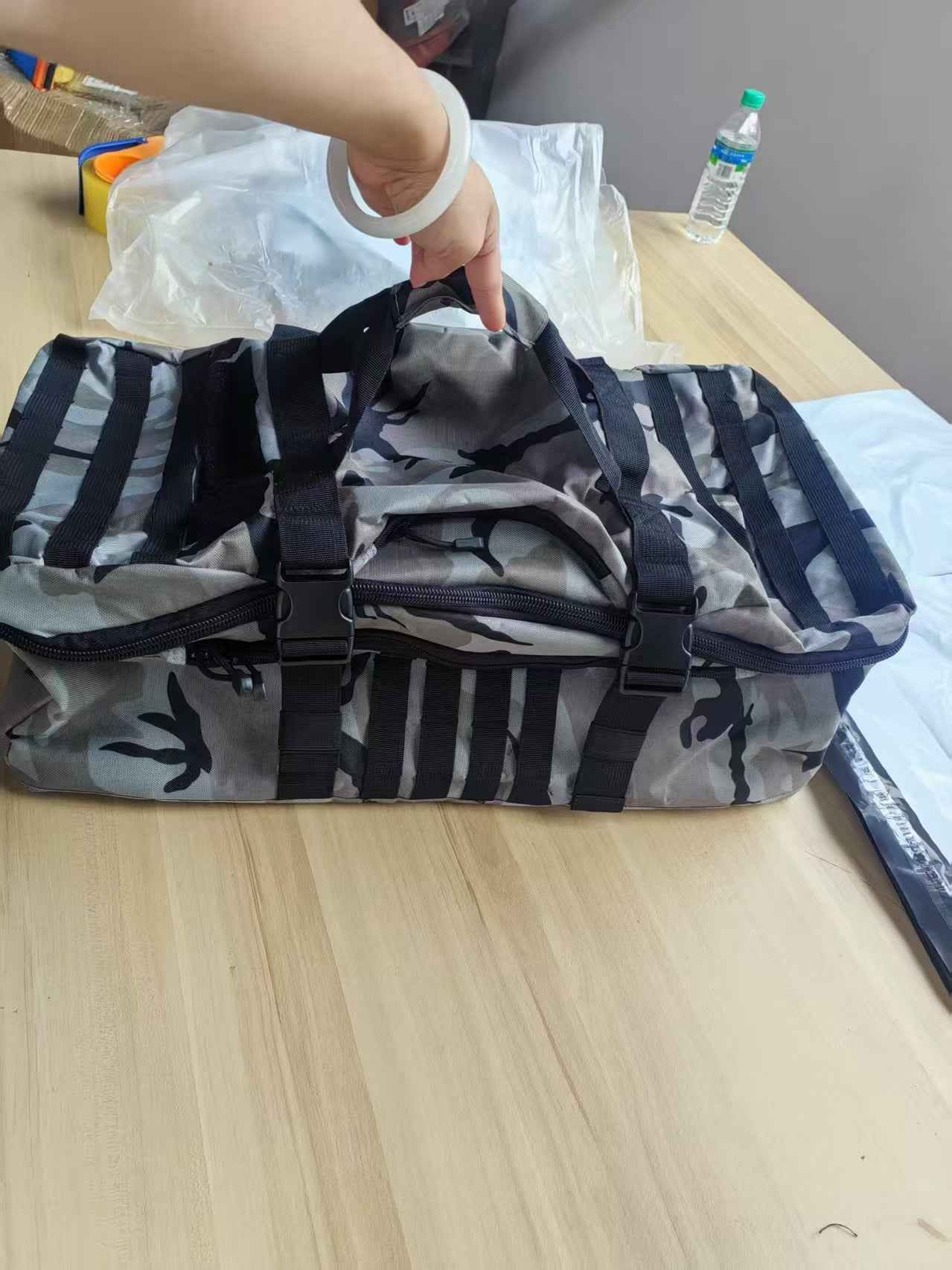 Multifunctional Outdoor Camouflage Travel Sports Off-road Tactical Durable Mountaineering Backpack