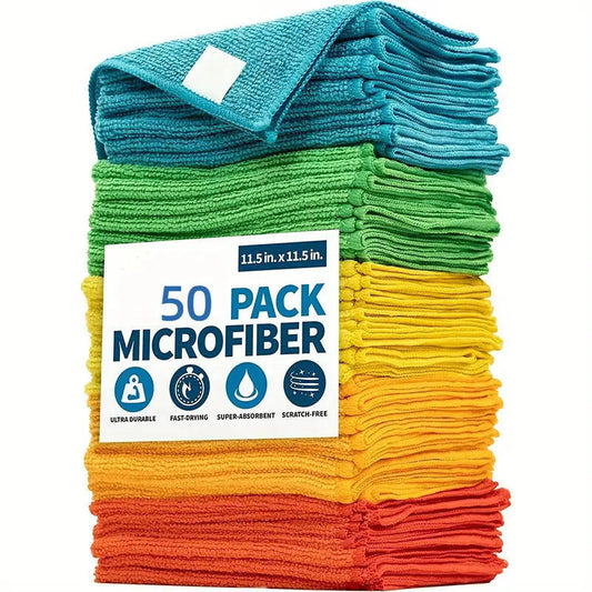 Professional Microfiber Cleaning Cloth Set - Kitchen & Car