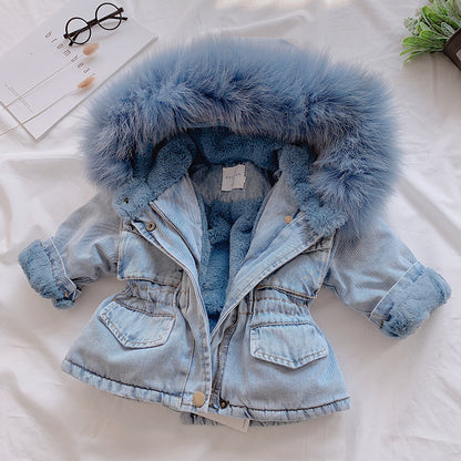 Girl denim coat - DropOnline.co