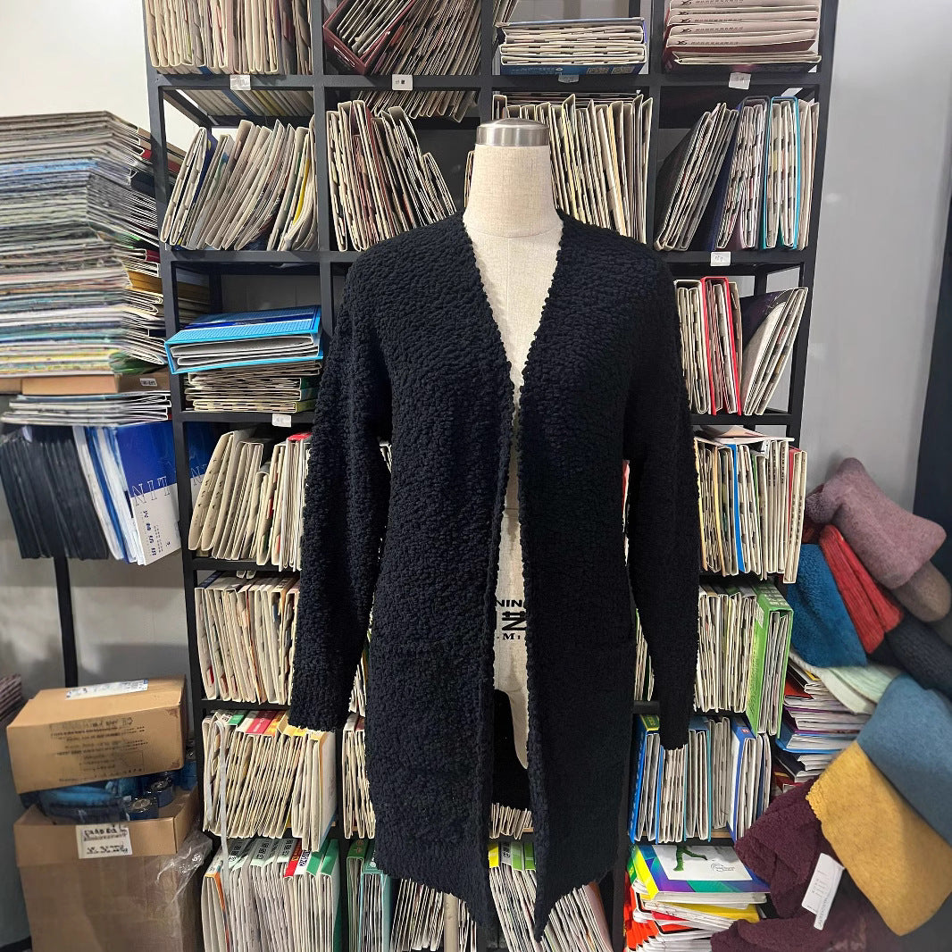 Soft Polar Fleece Cardigan