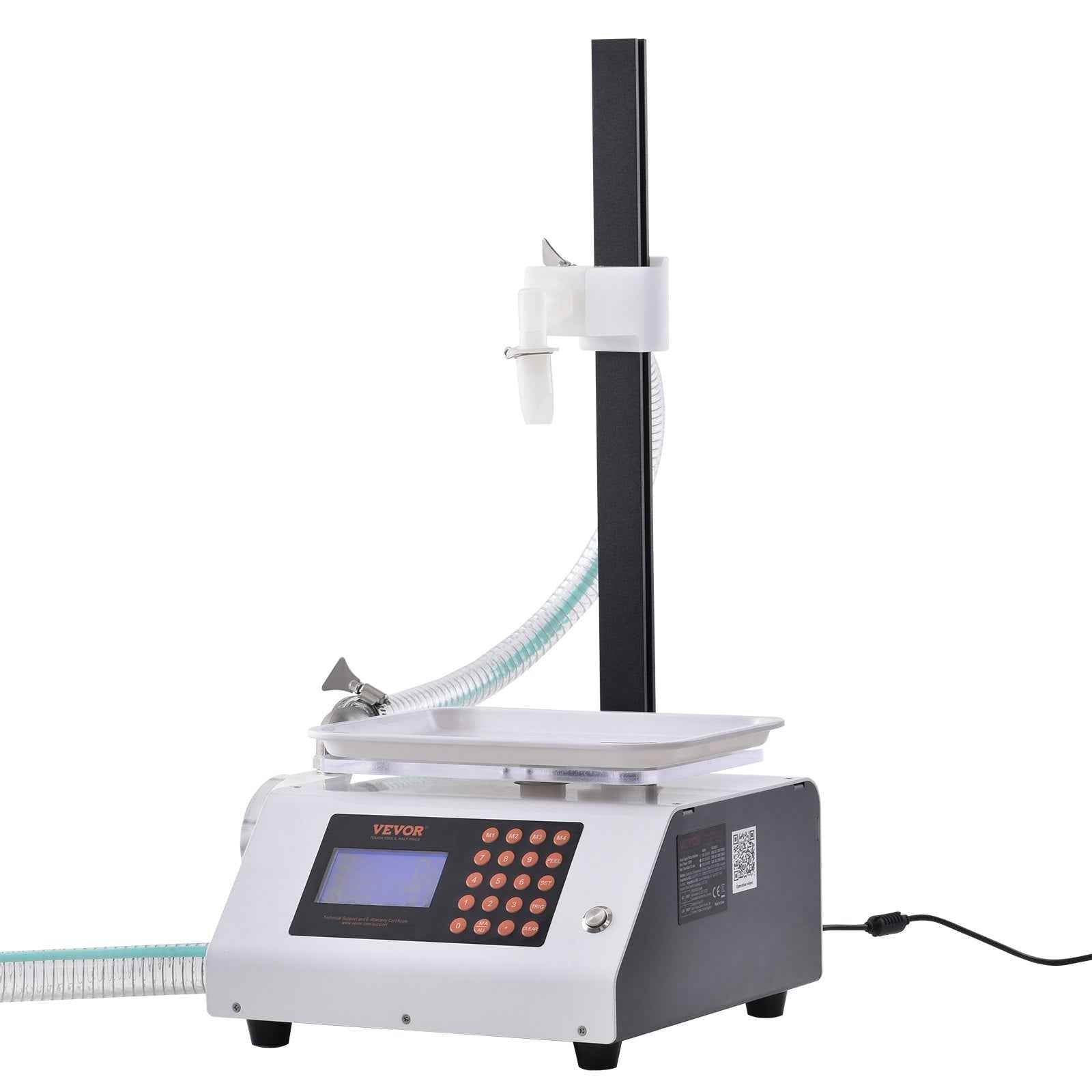 Liquid Filling Machine, 50-5000 G Weighing Capacity, Automatic Bottle Filler Machine Bottling Machine Gear Pump Digital Control For Honey, Oil, Wine, Detergent, Viscous Liquids (Single Nozzle)