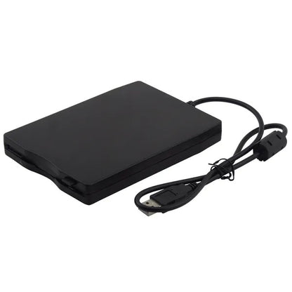 3.5' USB 2.0 Data External Floppy Disk Drive 1.44MB For Laptop PC Win 7 8 10 Mac - DropOnline.co