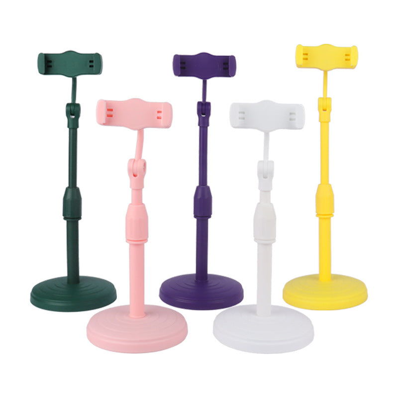 Collapsible Pop-Up Phone Stand - Portable Desktop Holder with Colorful Design