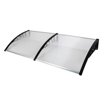 Outdoor Front Door Window Awning Patio Canopy Rain Cover UV Protected Eaves RT - DropOnline.co
