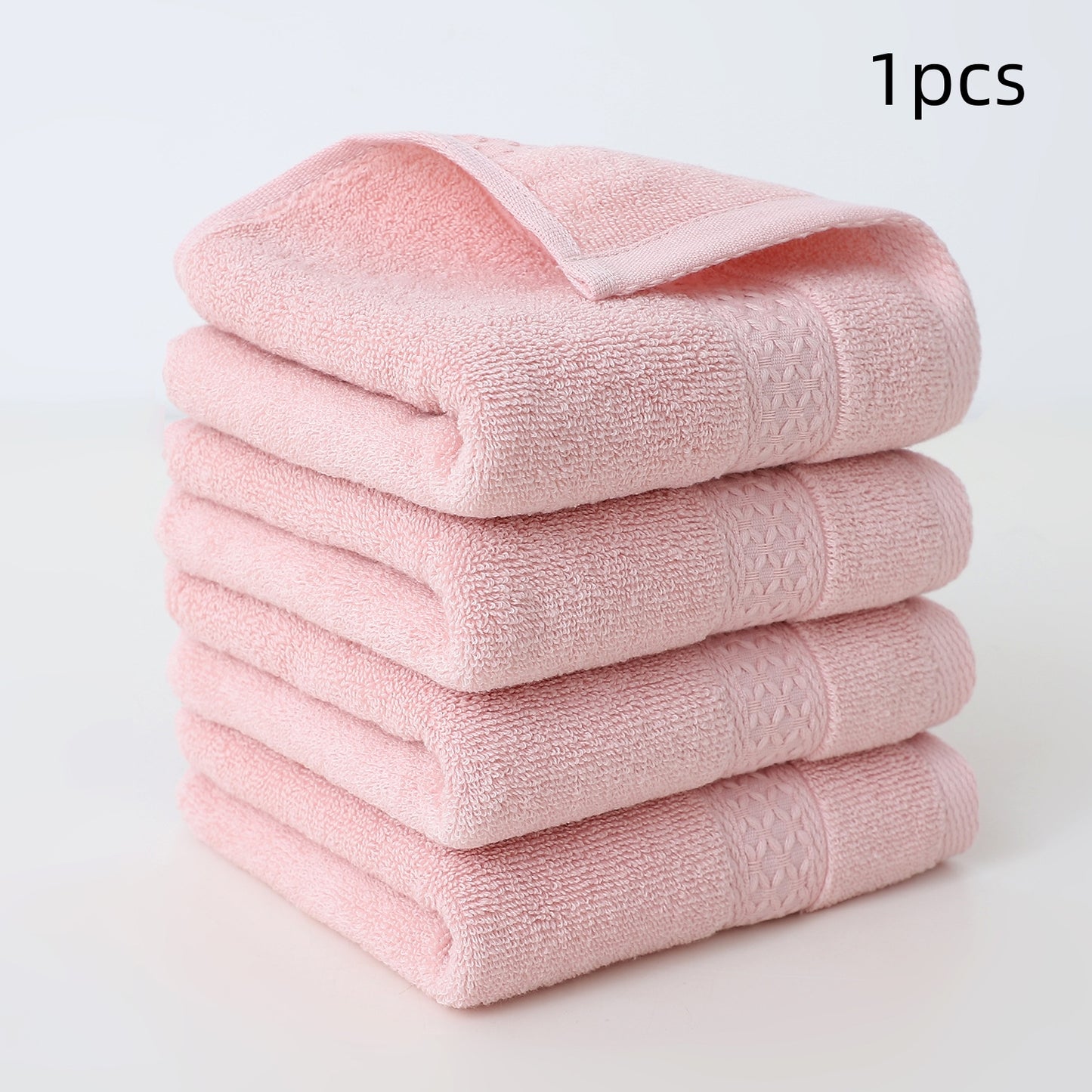 Plain Pure Cotton Hand Towel Household Face Towel Soft And Absorbent
