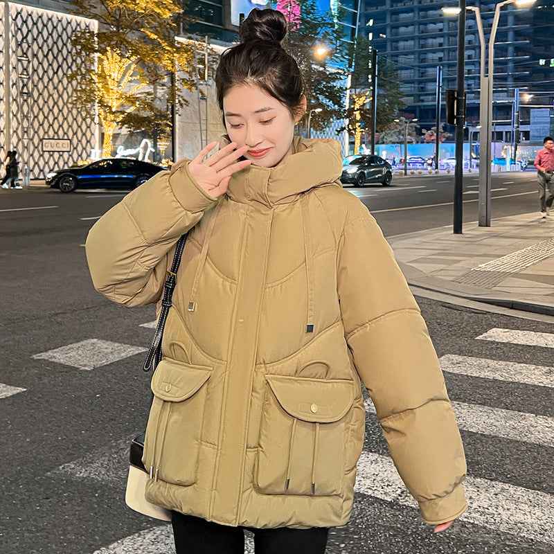European Bread Short Down Cotton Clothing Cotton Coat Women's