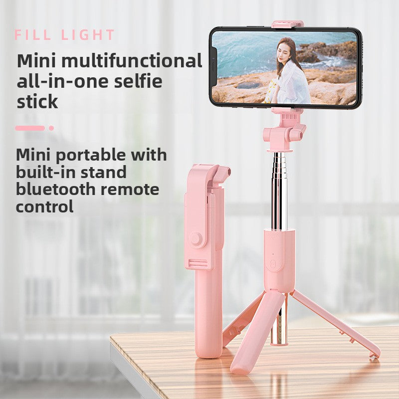 Ultra-Compact Selfie Stick - Invisible Design for Outdoor Photography & Travel