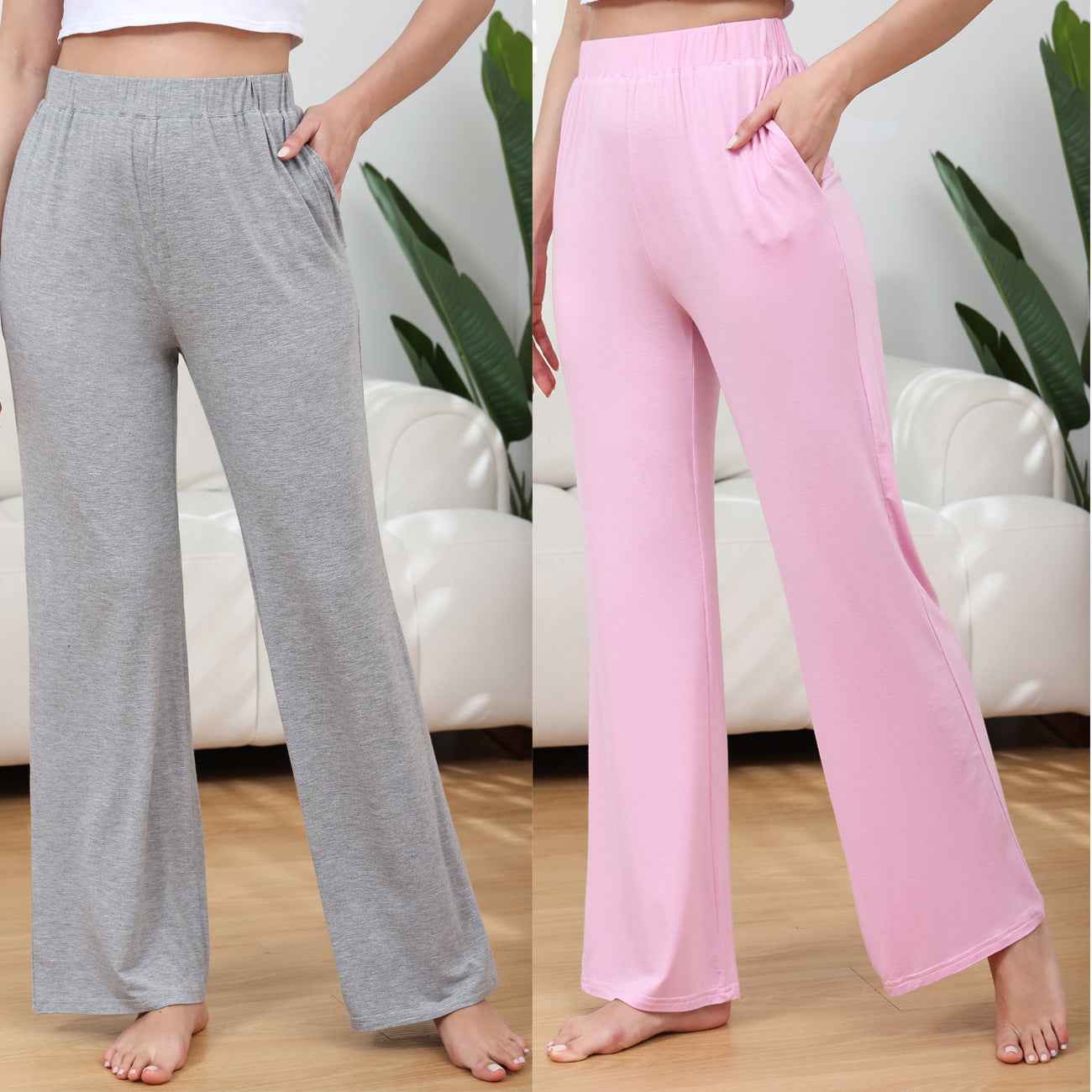 Women's Body Training Dance Wide-leg Pants