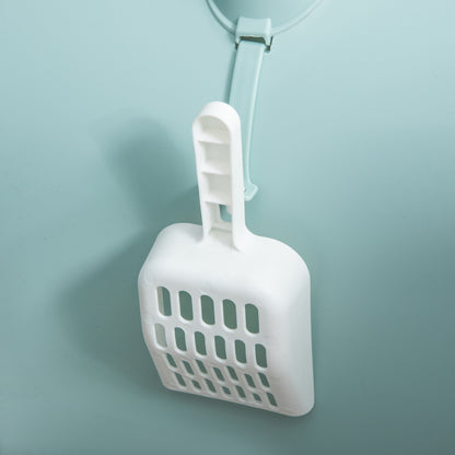Cat Litter Box With Lid, Indoor Cat With Tray, Spoon, Strainer - DropOnline.co