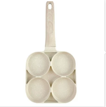 3-in-1 Breakfast Pan - Mini Burger Maker with Maifan Stone Non-Stick