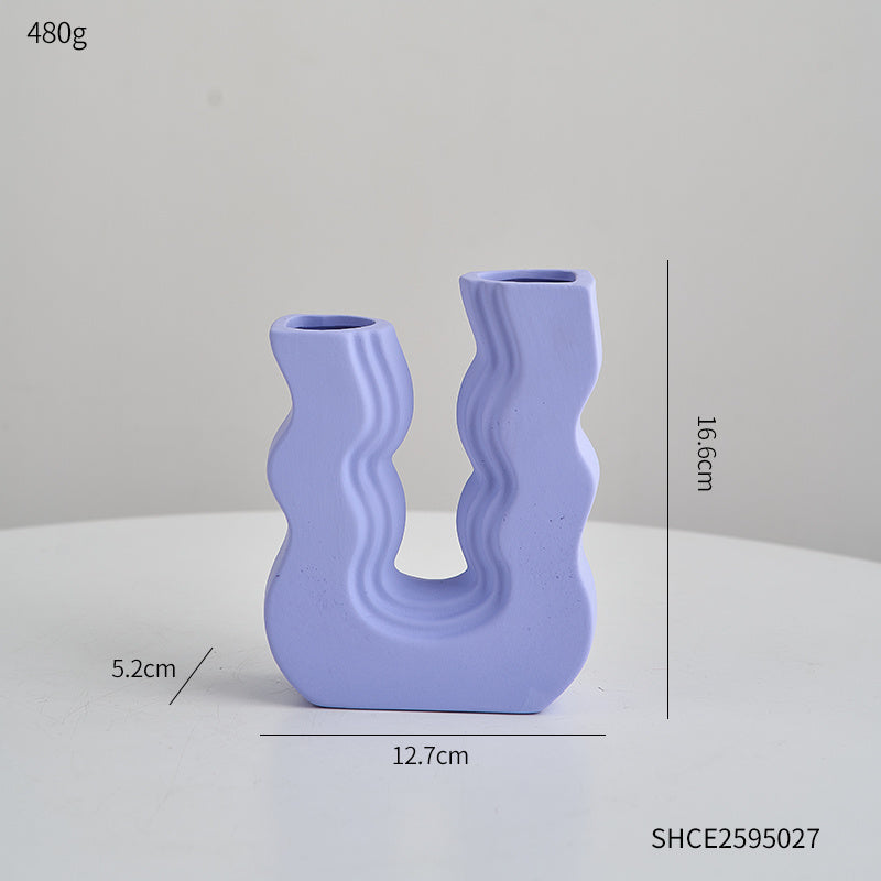 Premium Ins Vase Decoration - Modern Simple Home Centerpiece