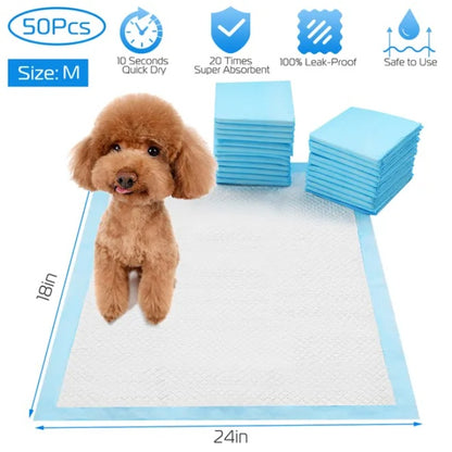 50Pcs Set Dog Training Pads - DropOnline.co