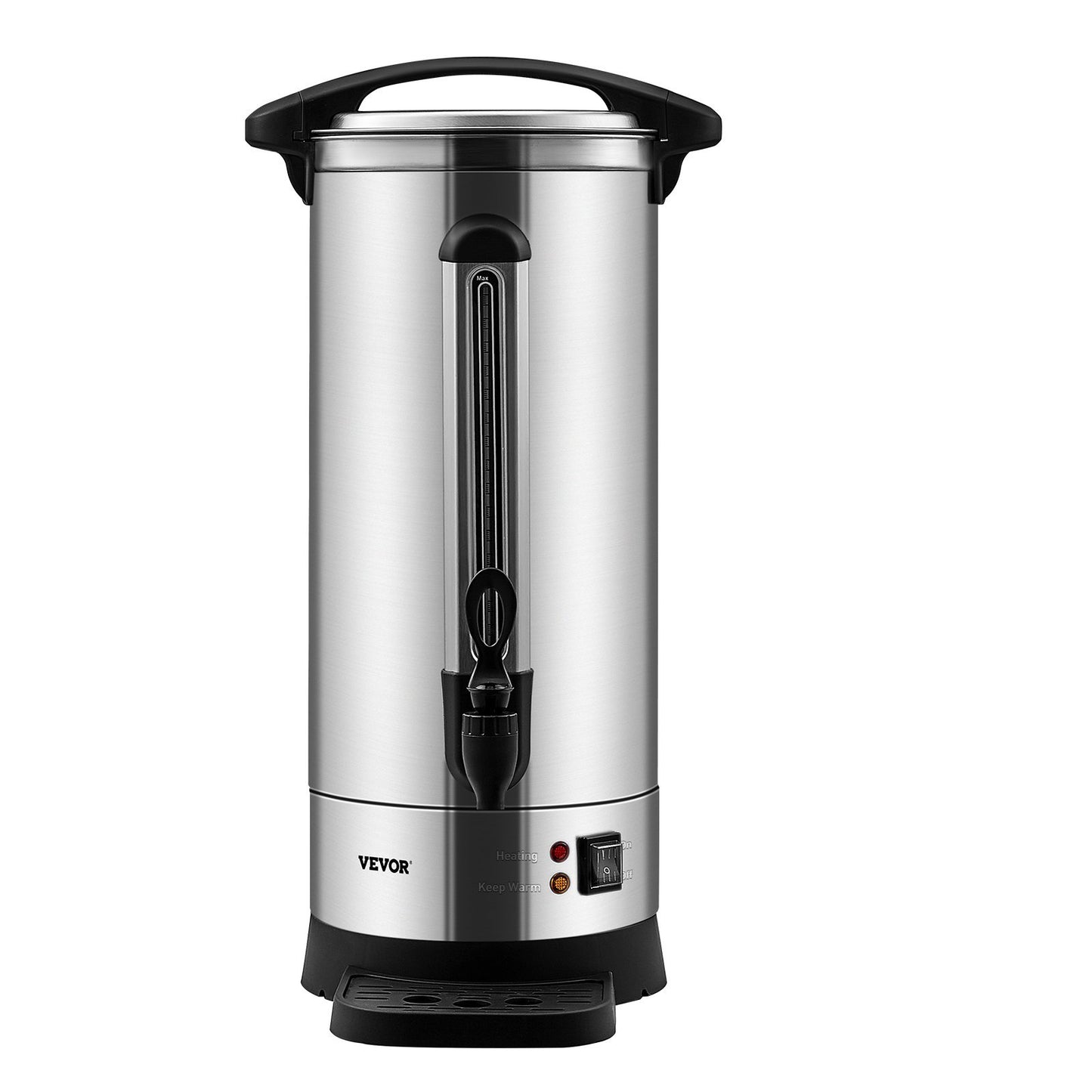 VEVOR Commercial Coffee Urn - 110 Cup Large Stainless Steel Dispenser