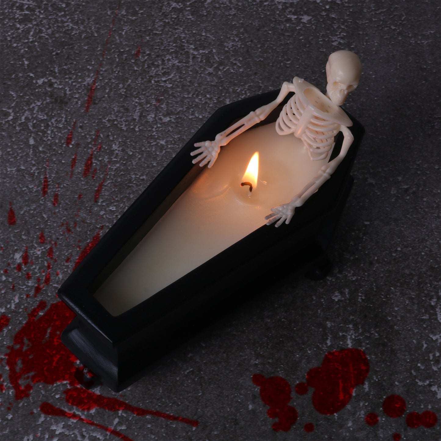 Creative Candles Bubble Bath Skull Skeleton Halloween Atmosphere Haunted House Holiday Decoration Ornaments