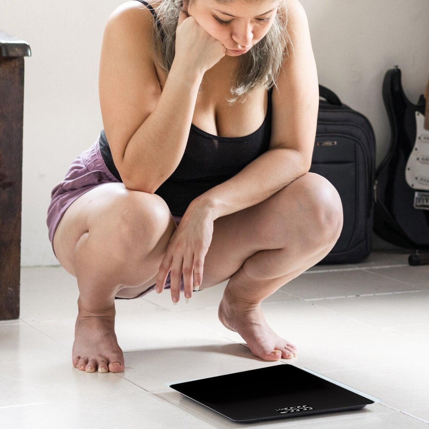 Digital Passenger Scale - High Precision 180kg Step-On Technology