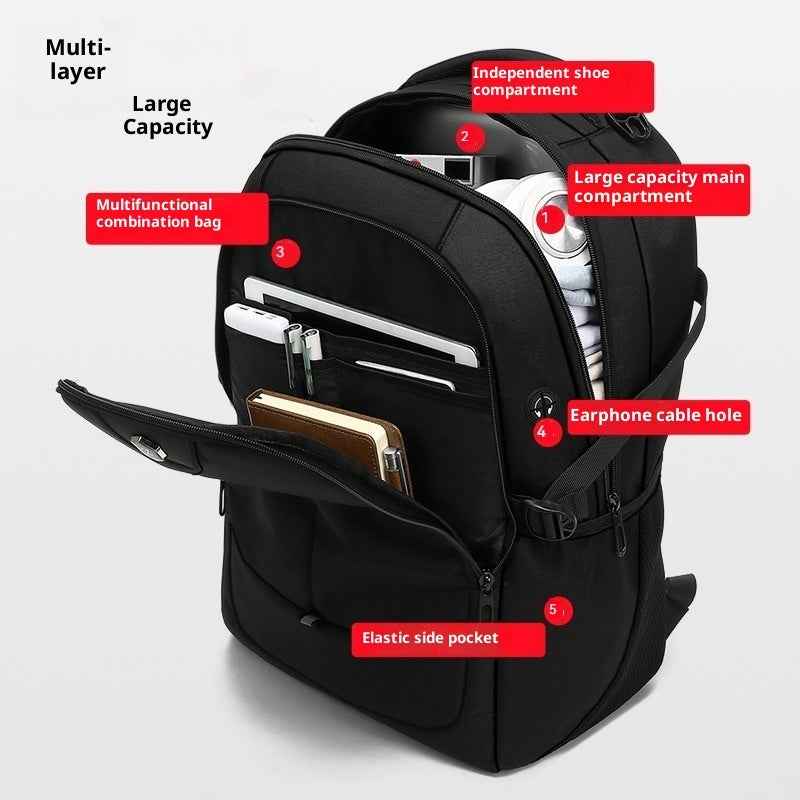 Outdoor Men's Casual Sports Backpack Large Capacity