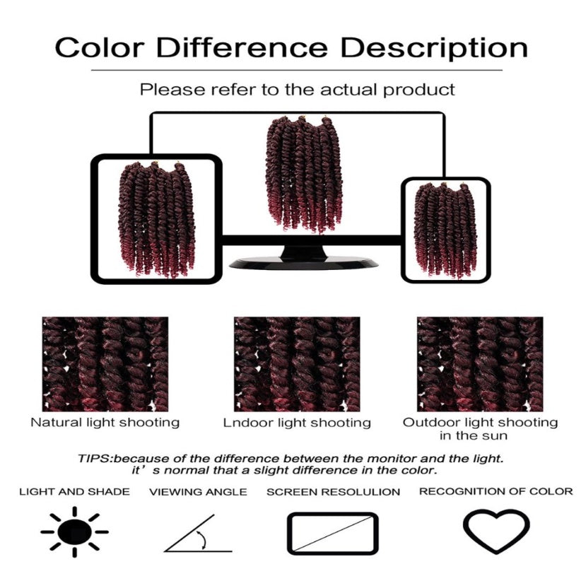 Curly  Crochet Braid 2X SPRING-Only Self Pickup