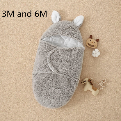 Thickened Baby Quilt - Warm Anti-Shock Swaddle Blanket for Newborns & Infants - DropOnline.co