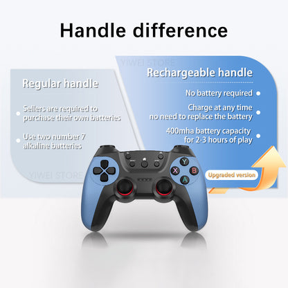 X2 Blue Game Console 4K Double Connection Battle Wireless - DropOnline.co