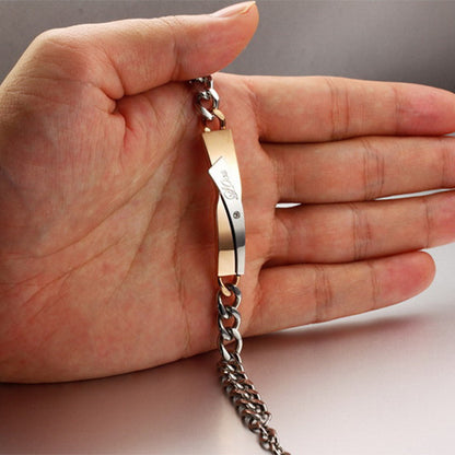 Couple Cross-design Bracelet - DropOnline.co