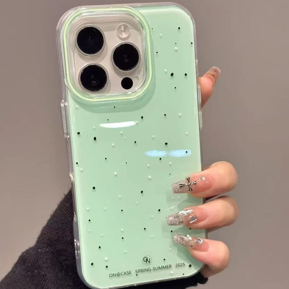 Artistic Paint Splash iPhone Case - Creative Design Protection