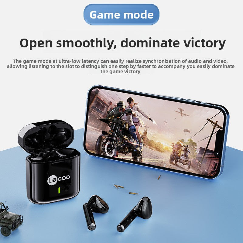 Long-Life Bluetooth Earpiece - Professional Noise Reduction Headset