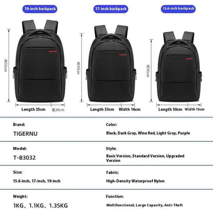 Backpack Men's Business Backpack Fashion Bag Commuting