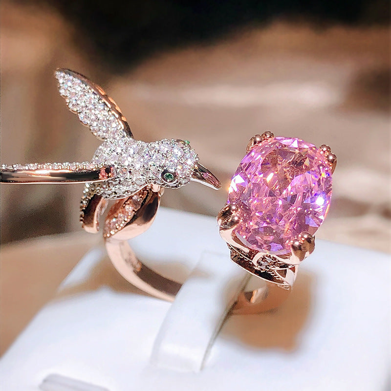 Women's Fashion Saint Mary's Hummingbird Ring