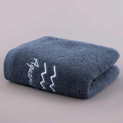 Constellation Bath Towel Plus-sized Thick Absorbent Embroidery Face Washing