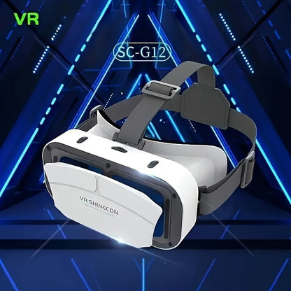 VR SHINECON G05A 3D VR Glasses Headset Virtual Reality Glasses For 4.7-6.0 Inches Android IOS Smart Phones Games 360 HD Movies - DropOnline.co