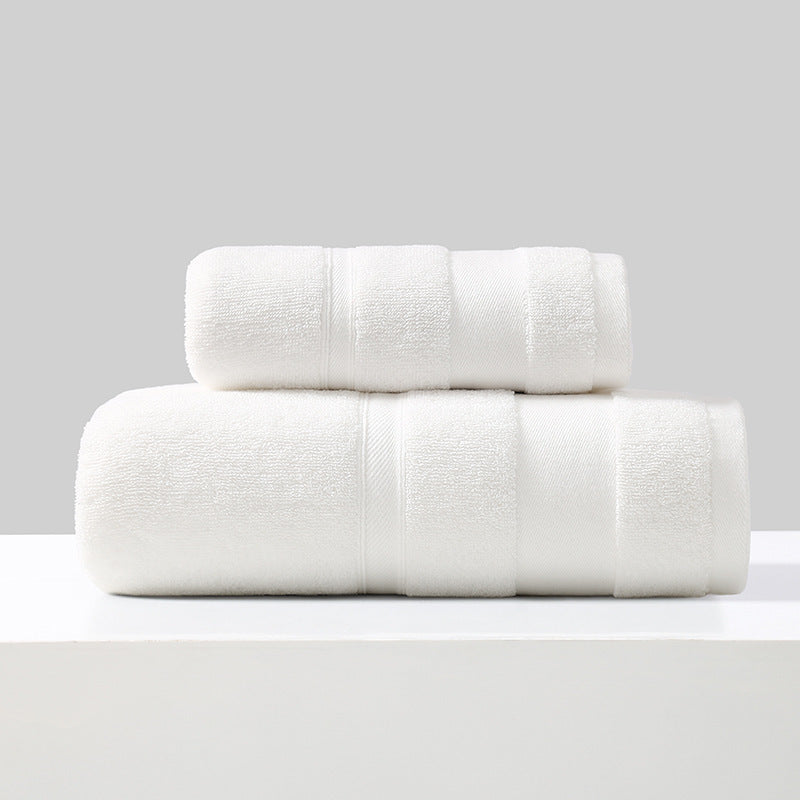 Large 100% Cotton Bath Towel Set - Premium Absorbent