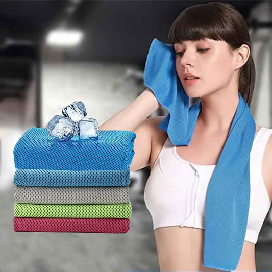 Sports Towel Physical Cooling Microfiber Instant Cool Ice Face Towels For Gym Swimming Yoga Running Cycling Quick Drying Towel