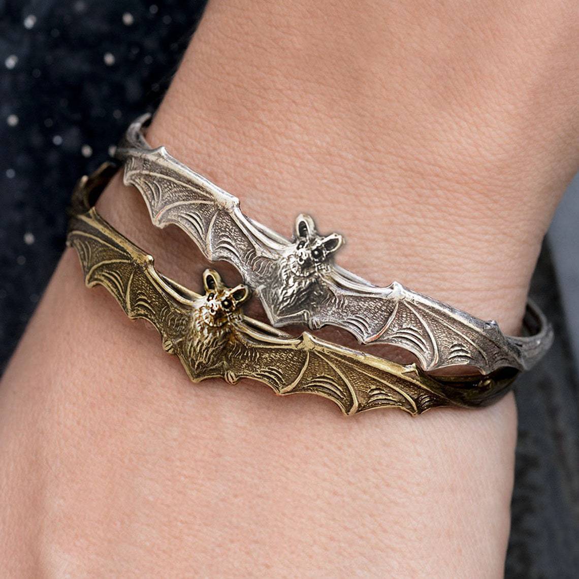 Bat Bracelet - Halloween Unisex Alloy Jewelry