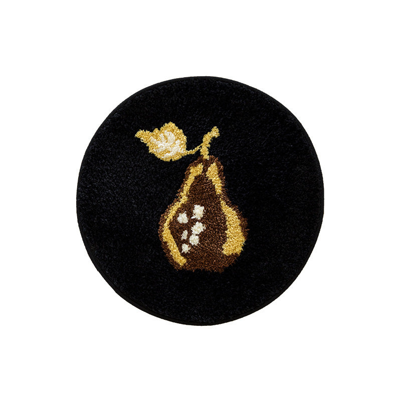 Chair Cushion Office Long-sitting Non-slip Cushion Absorbent Dirt-resistant Flocking Cushion