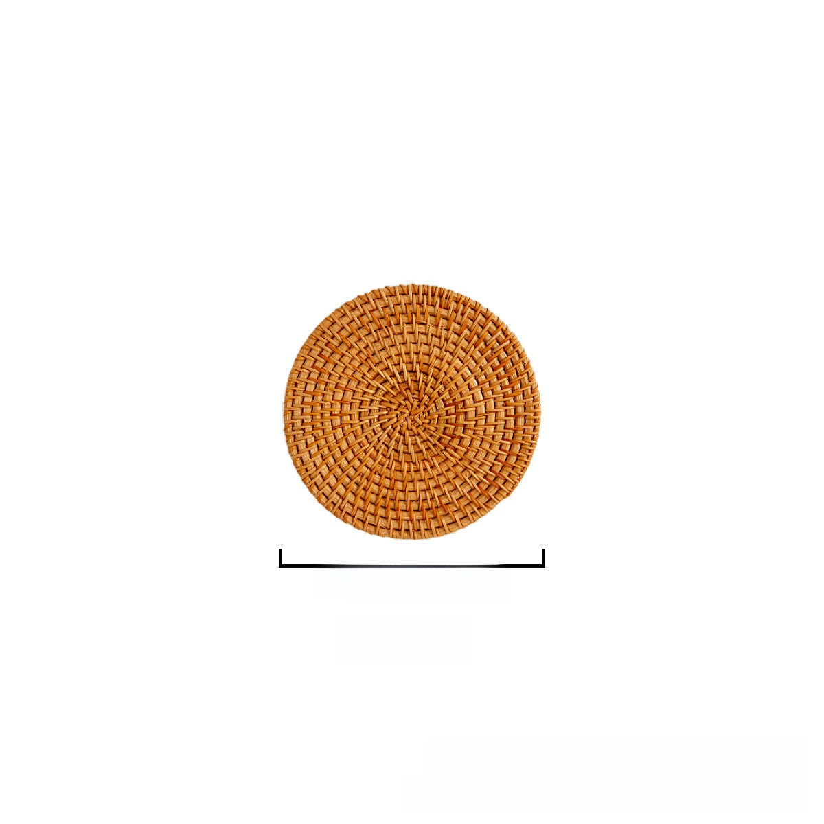 Eco-Friendly Woven Coasters - Natural Autumn Vine Material Set