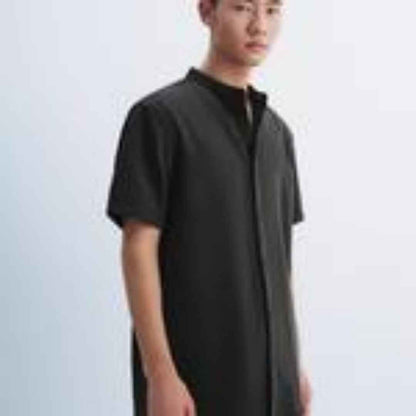 2025 Summer Men's Fashion Casual Tropical Printed Shirt Hawaiian Vacation Style Button Short Sleeve Cardigan