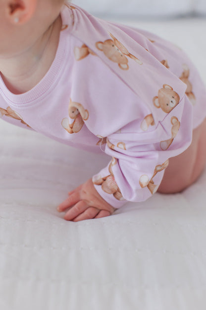 Teddy - Cloud Terry Bubble Romper