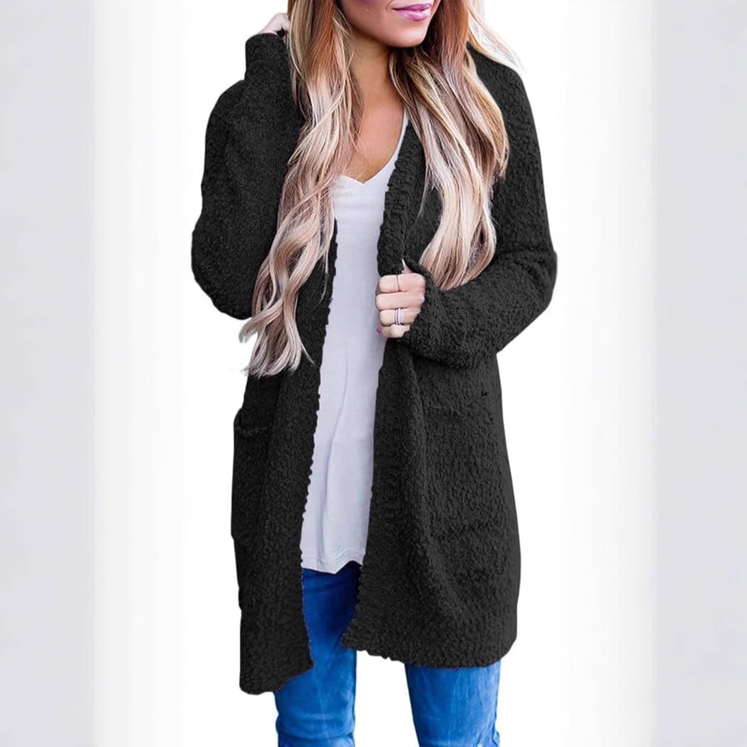 Soft Polar Fleece Cardigan