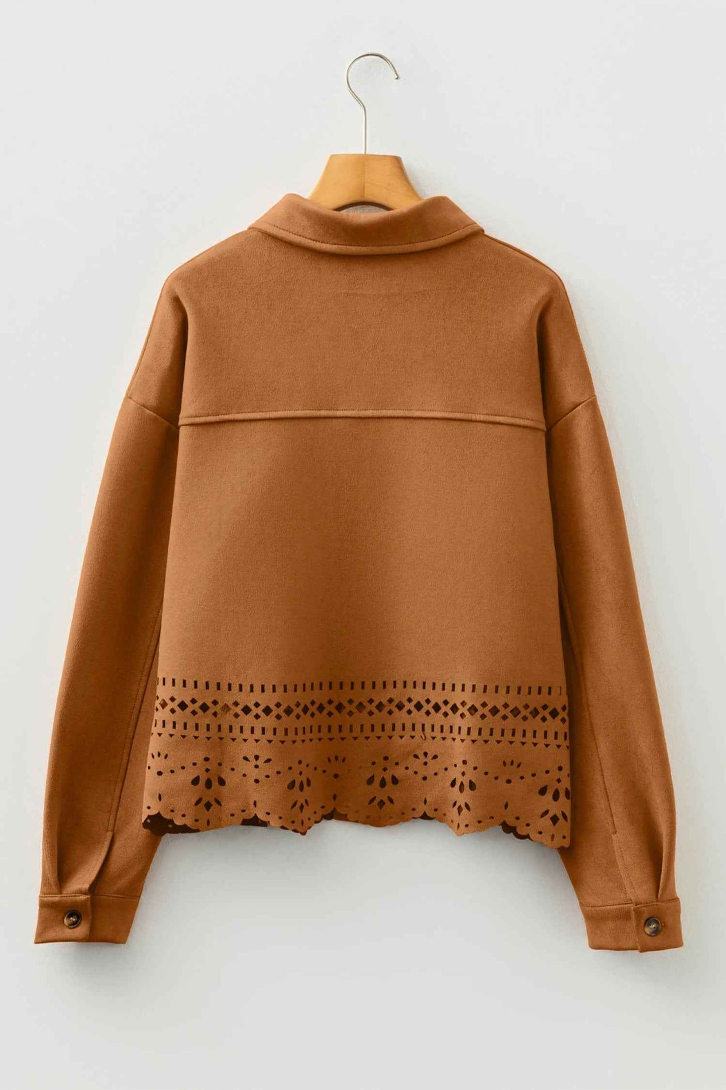 Women's Versatile Casual Fashion Hollow-out Jacket