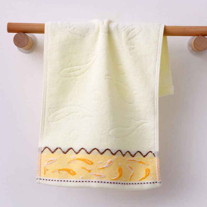 Children's Towel Home Soft Cartoon Face Towel Pure Cotton