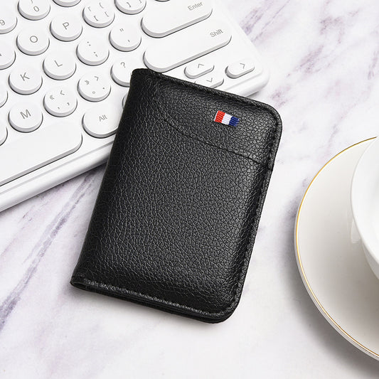Men's Multi-Functional Card Holder Wallet - Portable Multi-Slot Design