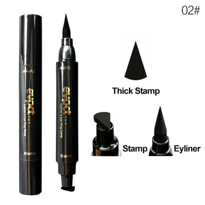 Double-headed wing seal eyeliner - DropOnline.co
